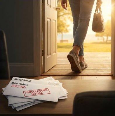 Seller walking into sunset
